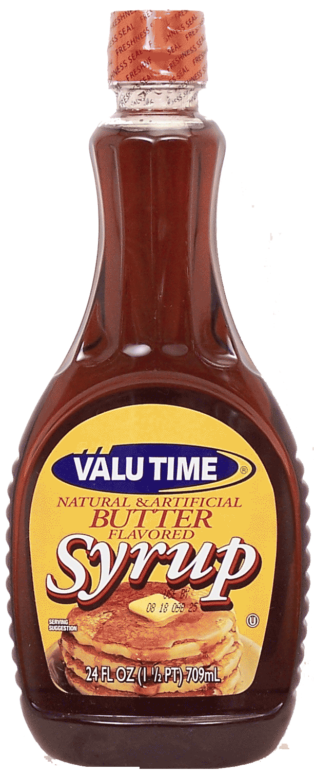 Valu Time  butter flavored syrup Full-Size Picture